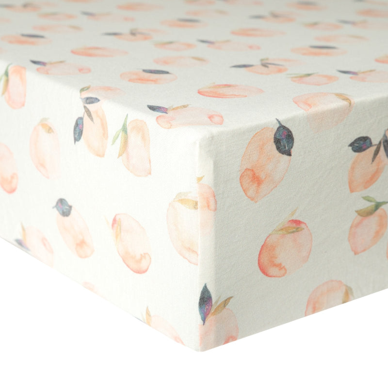 Copper Pearl Premium Knit Fitted Crib Sheet - Wee Bee Baby Boutique