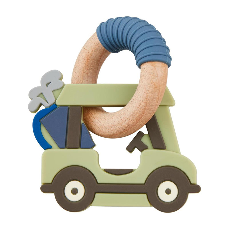 Golf Cart Wood & Silicone Teethers