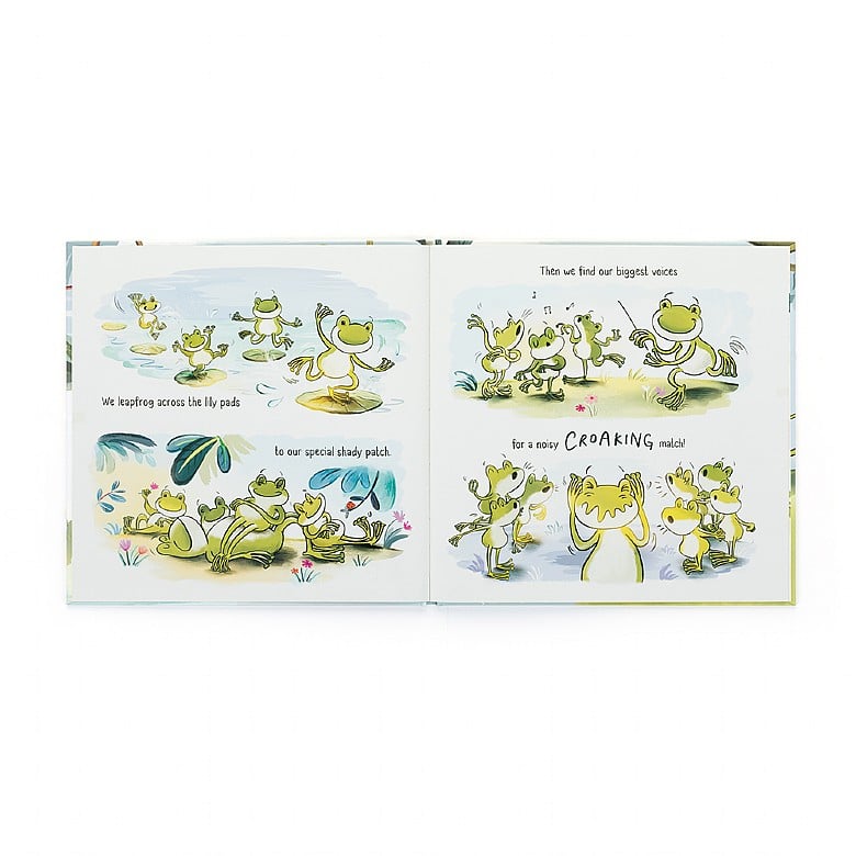 Jellycat  A Fantastic Day for Finnegan Frog Board Book