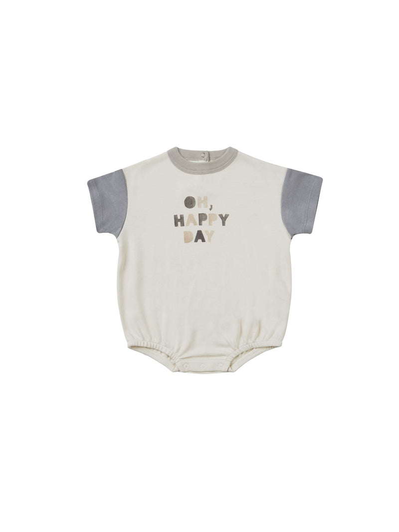 Relaxed Bubble Romper || Oh, Happy Day (18-24 Mo.)