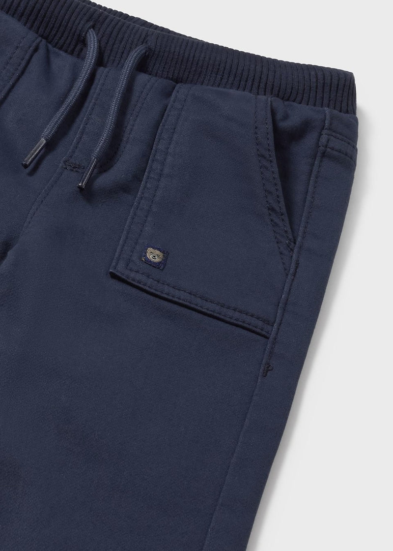 Toddler Twill Joggers - Dark Blue