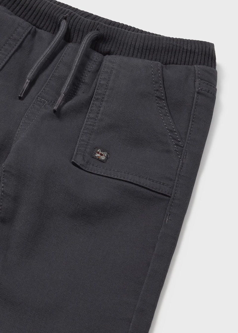 Toddler Twill Joggers - Shadow Grey