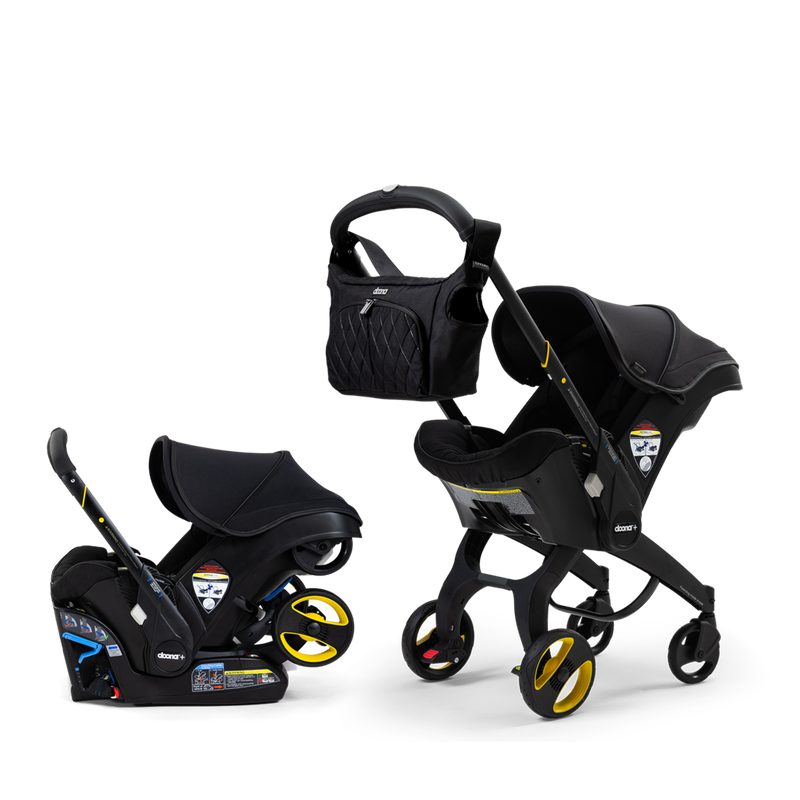 Doona Stroller and Car Seat Combo - Midnight Edition - Wee Bee Baby Boutique