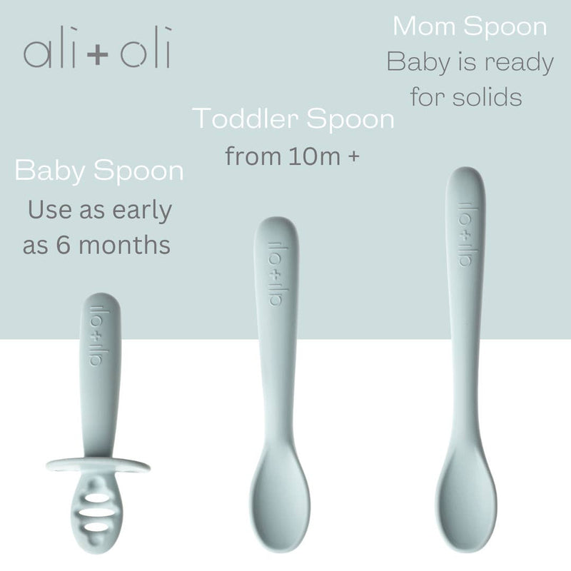 Multi-Stage Spoon Set for Baby - Blue