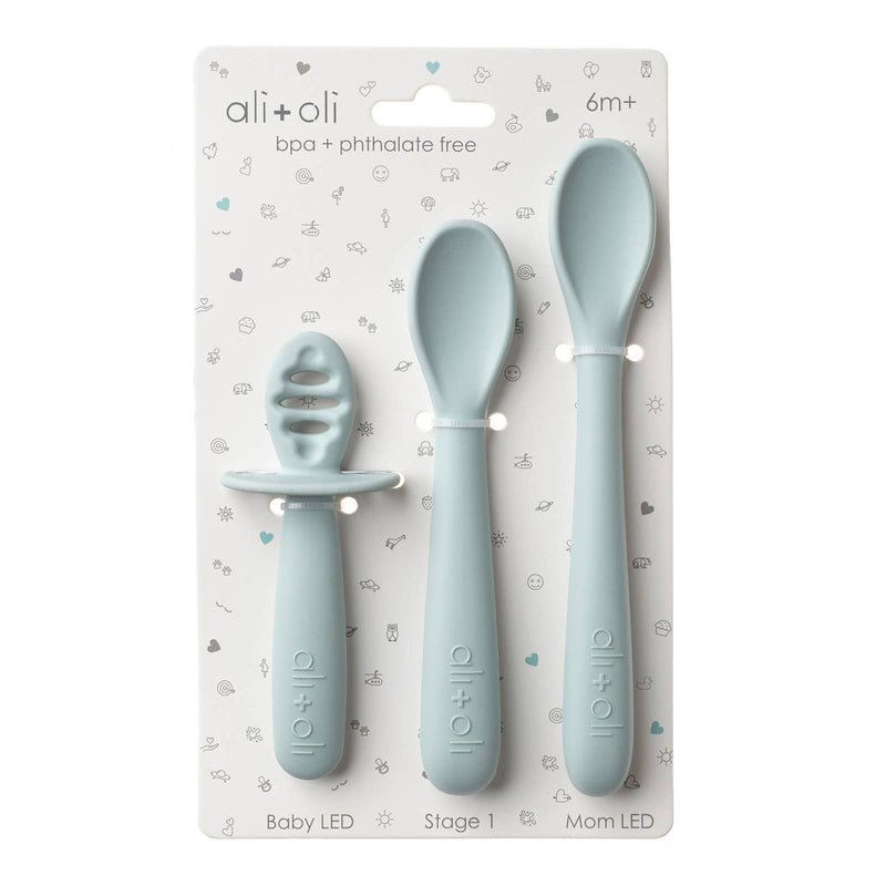 Multi-Stage Spoon Set for Baby - Blue