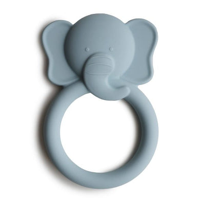Mushie Elephant Teether-Wee Bee Baby Boutique