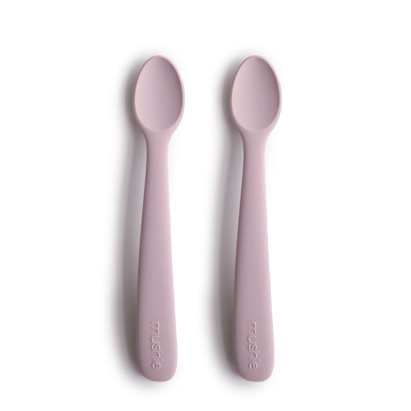 Mushie Silicone Feeding Spoons (2-Pack)