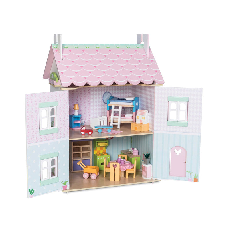 Sweetheart Cottage Dollhouse + Furniture