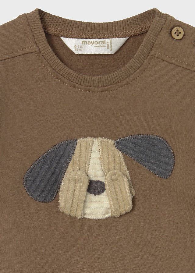 Baby Puppy Peekaboo Sweatshirt