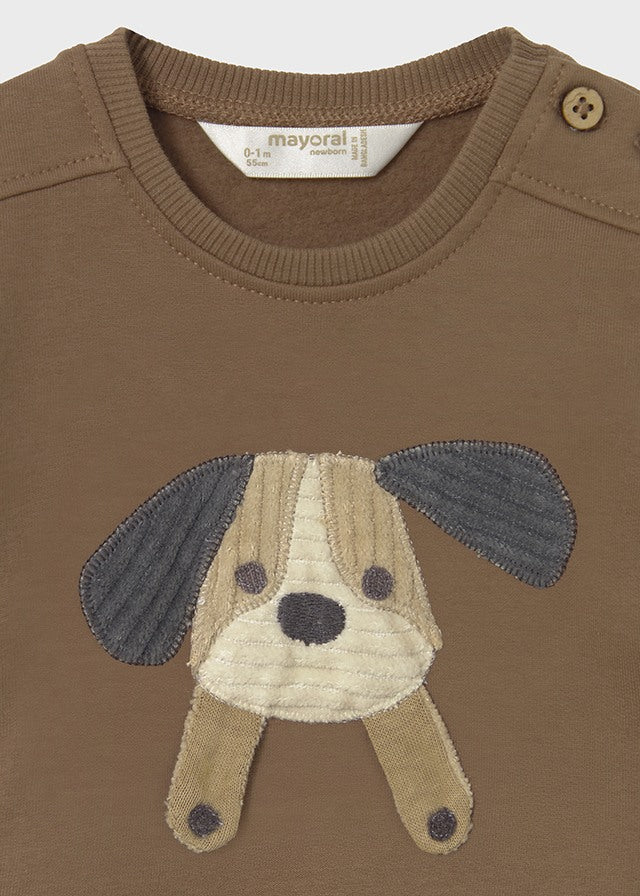 Baby Puppy Peekaboo Sweatshirt