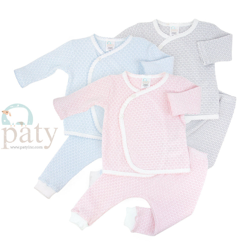 2 Piece Long-Sleeve Kimono/Leggings Set (3 Colors)