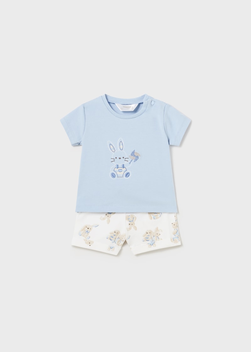 2-Piece Shorts Set - Sky Blue