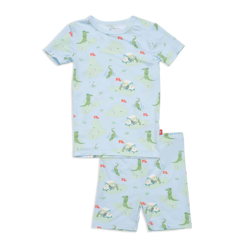 A Putt Above Modal Magnetic Toddler Pajama Shortie