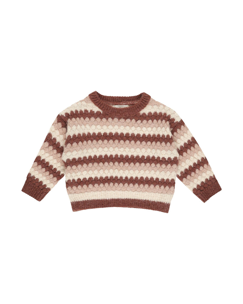 Aspen Sweater || Multi Stripe (2-3Y)