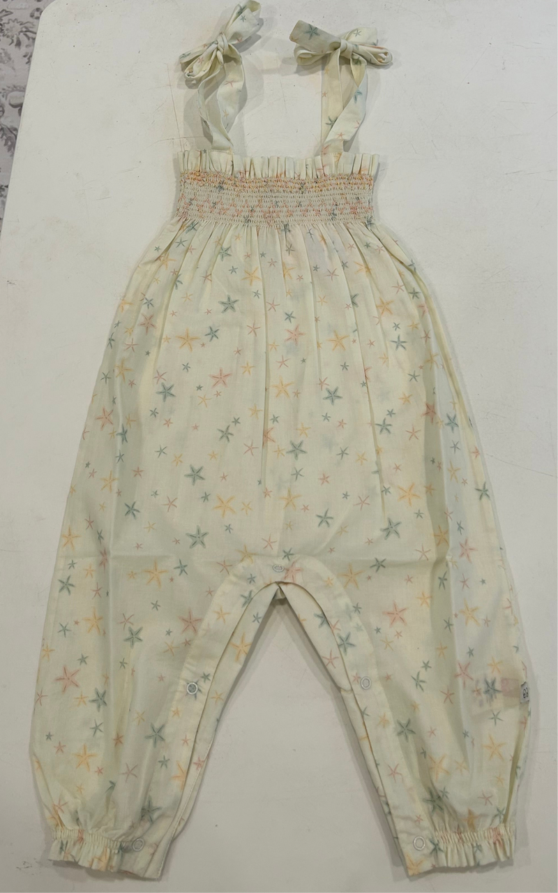 Audrey Smocked Romper - Star Fish (24mo)