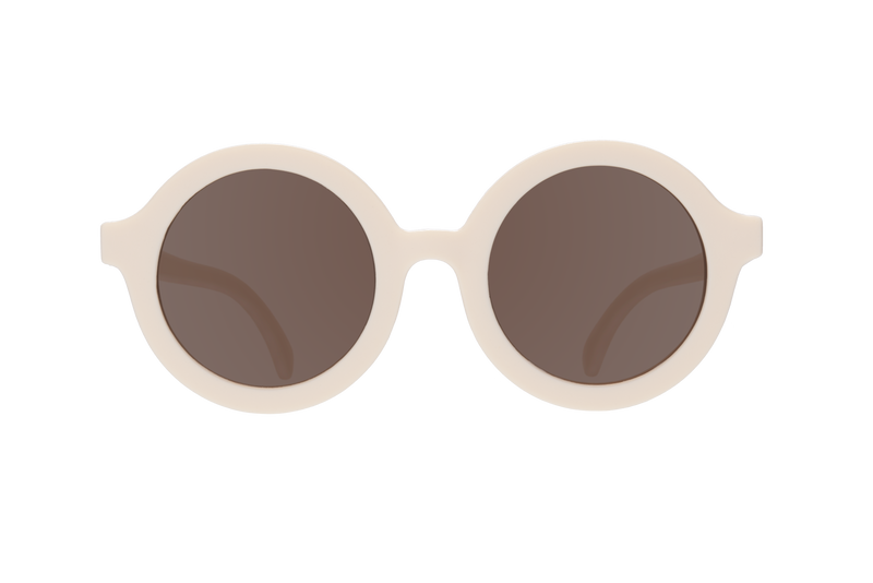 Babiators Sweet Cream Euro Round Sunglasses with Amber Lens