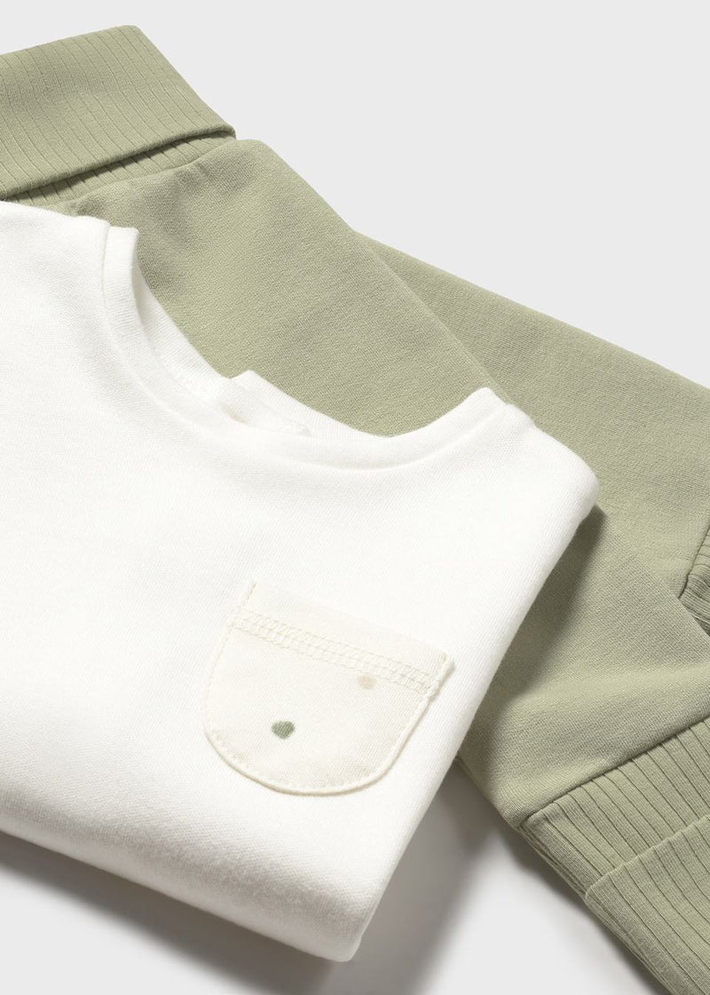 Baby 3-Piece Tracksuit - Sage