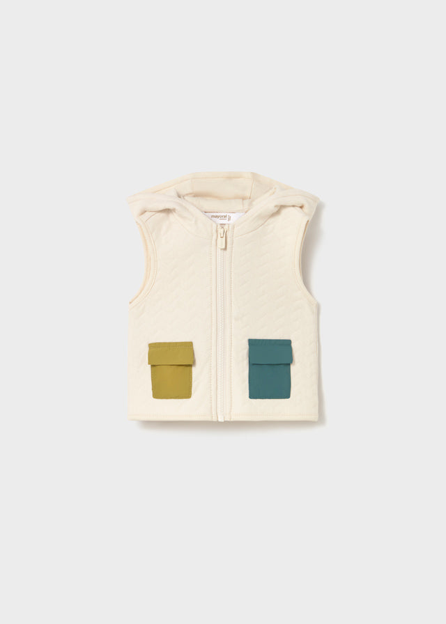 Baby 3-Piece Vest and Sweatset - Space