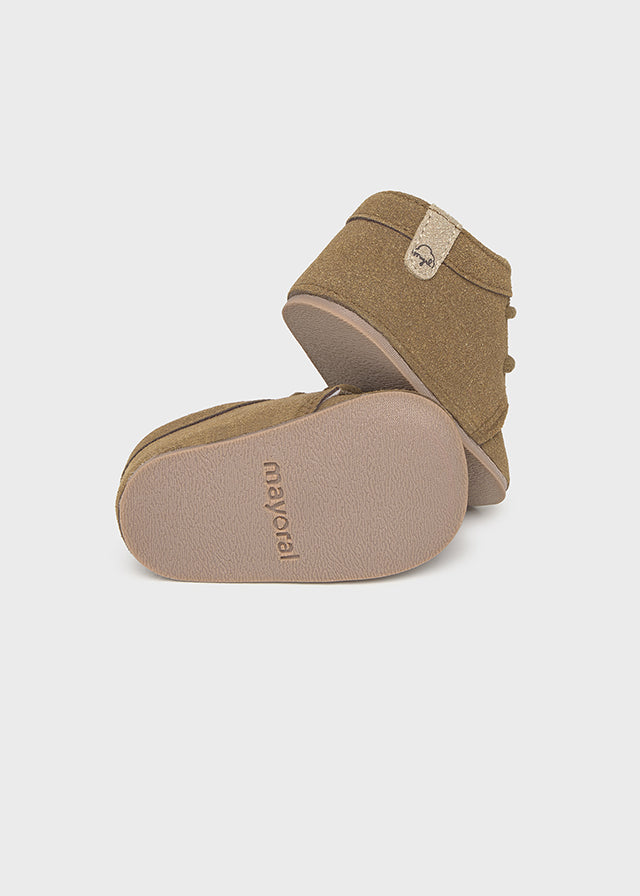 Baby Boots - Camel Brown