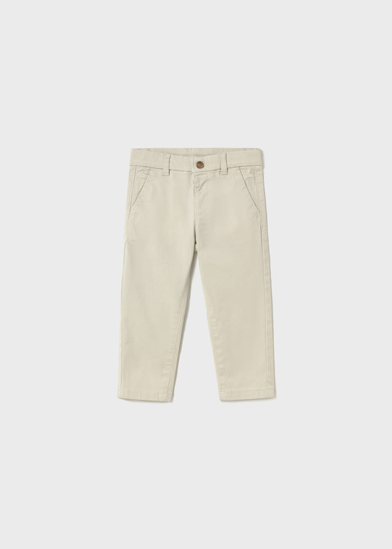 Baby + Boy Classic Chino Pants - Bone (6Mo, 9Mo)