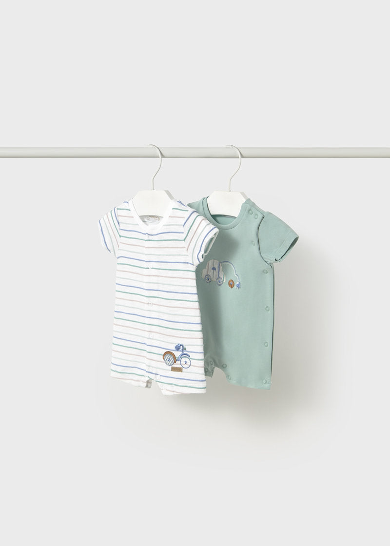 Baby Boy Rompers (2-4Mo)