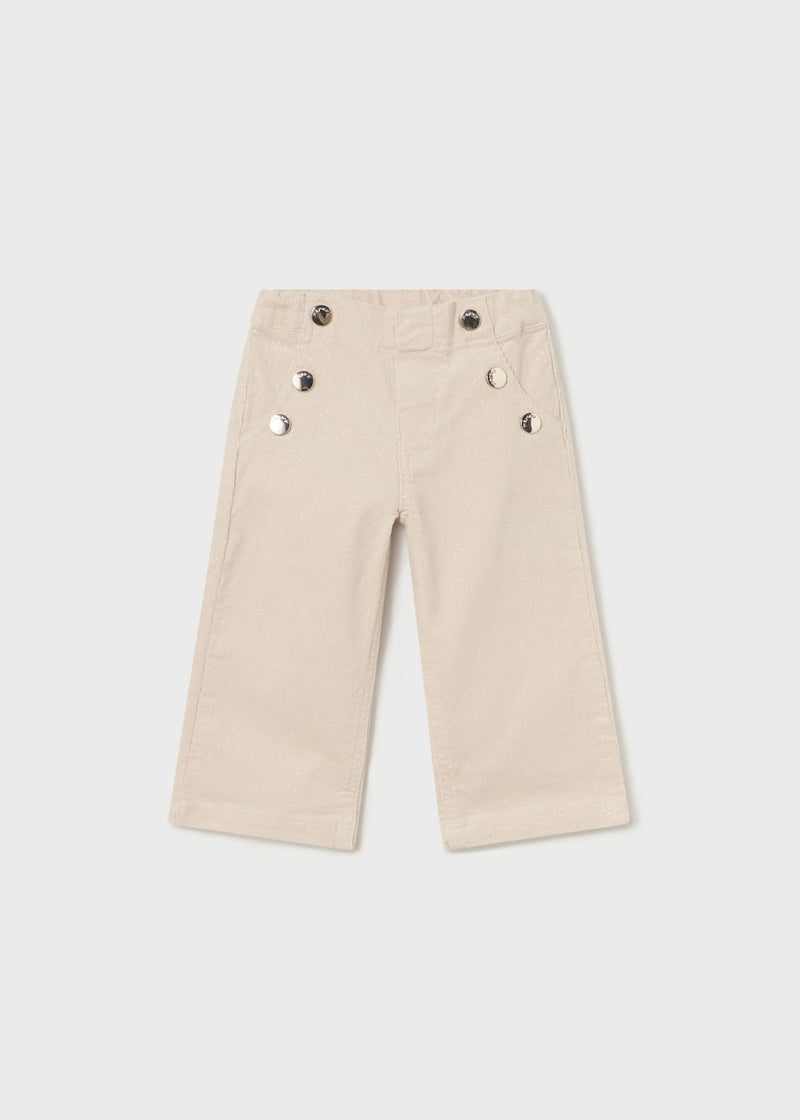 Baby Corduroy Pants - Almond