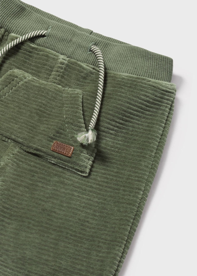 Baby Corduroy Pants - Forest Green (0-1 mo, 12 mo)