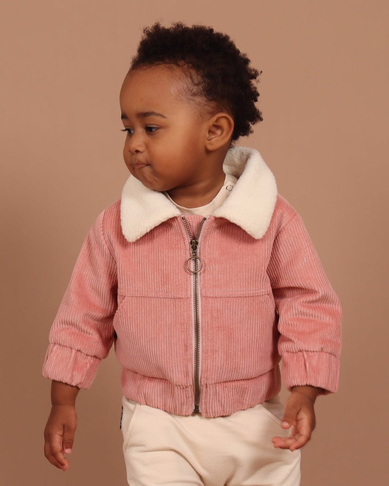 Baby Corduroy Sherpa Collar Jacket