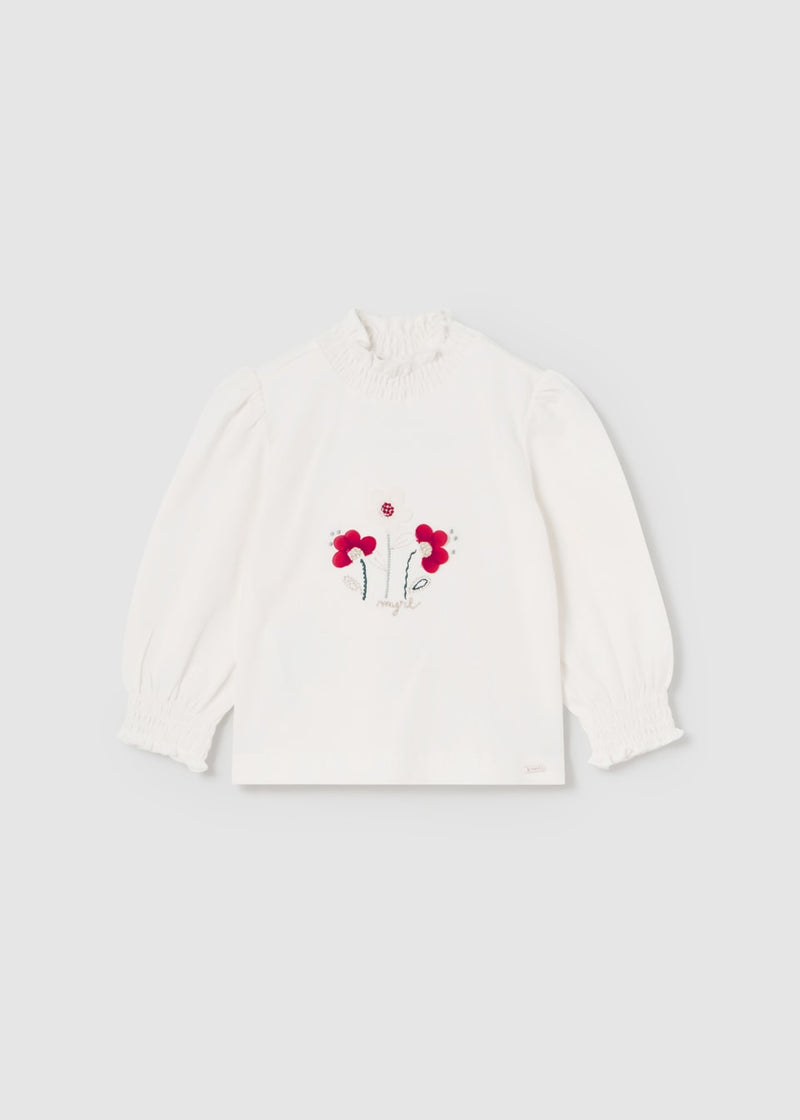 Baby Flower Turtleneck (6 Mo)