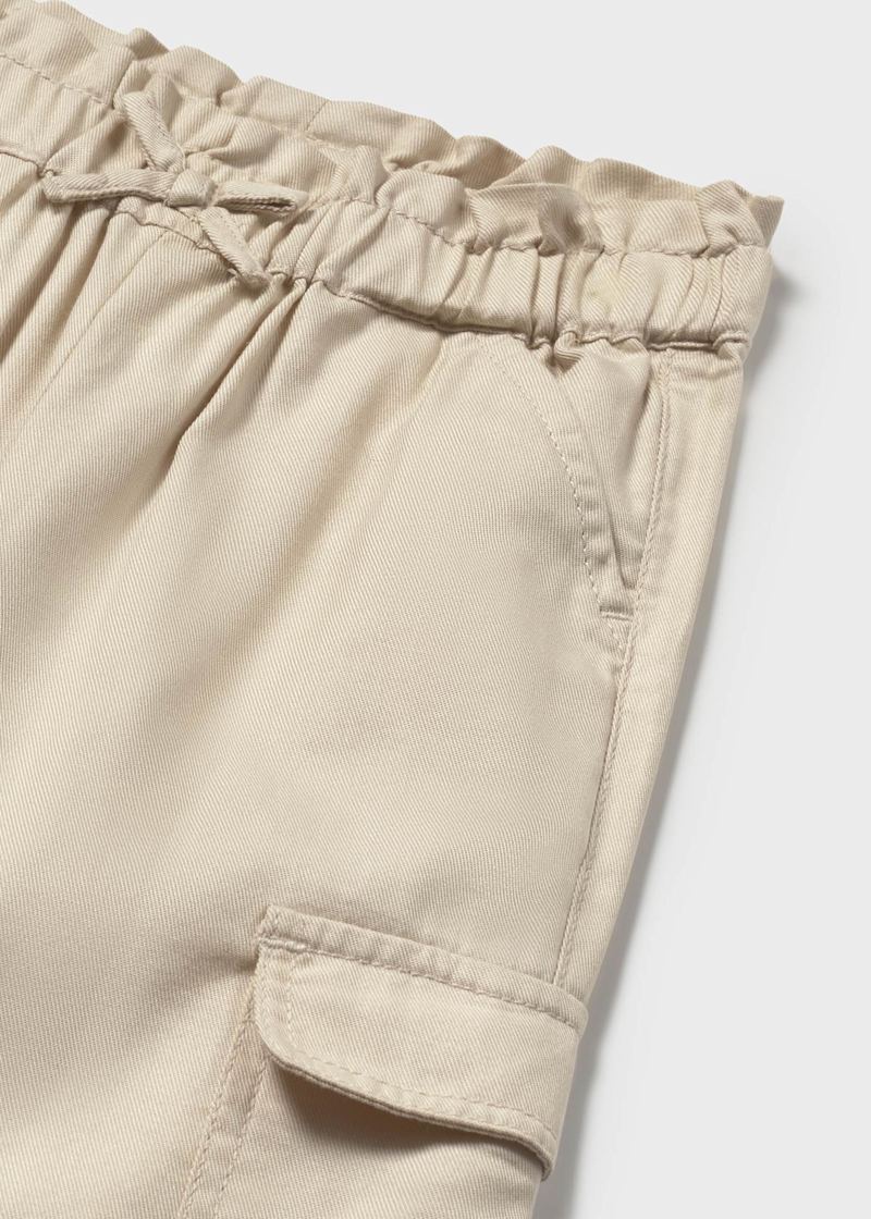 Baby + Girl Cargo Pants - Sepia