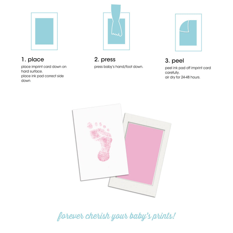 Baby Handprint or Footprint Clean-Touch Ink Pad Kit