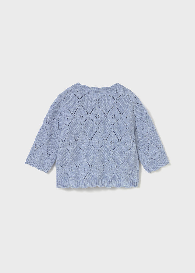 Baby Knit Cardigan - Sky Blue