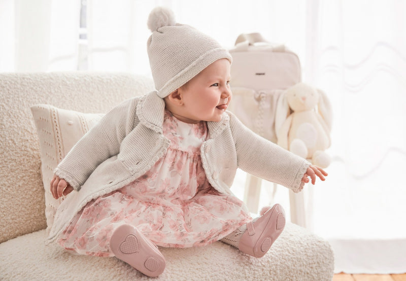 Baby Knit Coat with Hat