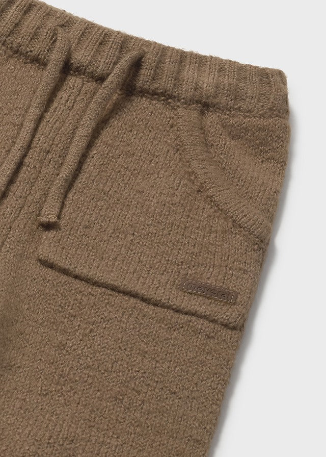 Baby Knit Pants - Cocoa Brown