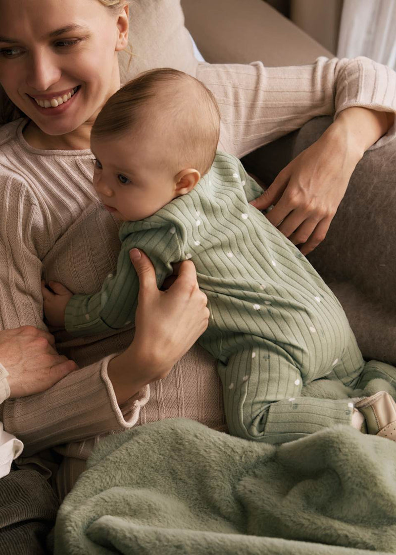 Baby One-Piece Romper - Sage Apples
