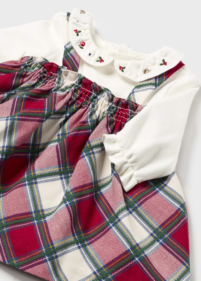 Baby Plaid Dress (4-6Mo)