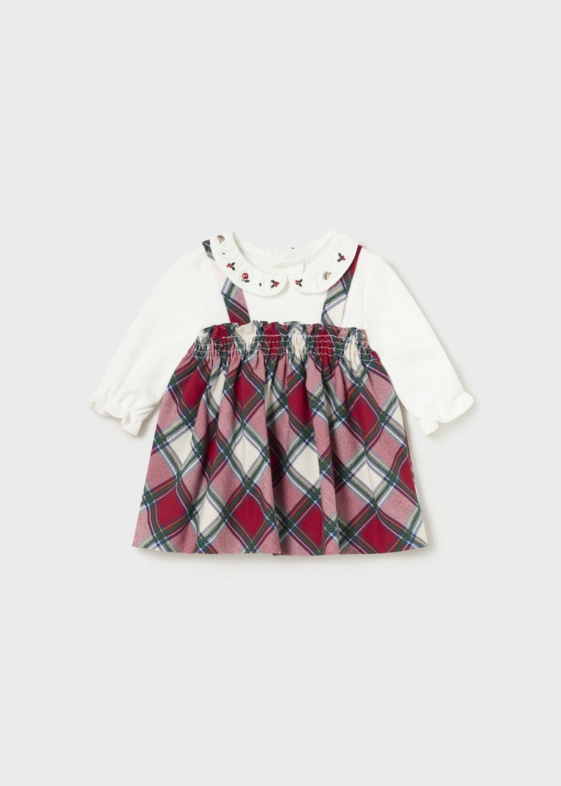 Baby Plaid Dress (4-6Mo)