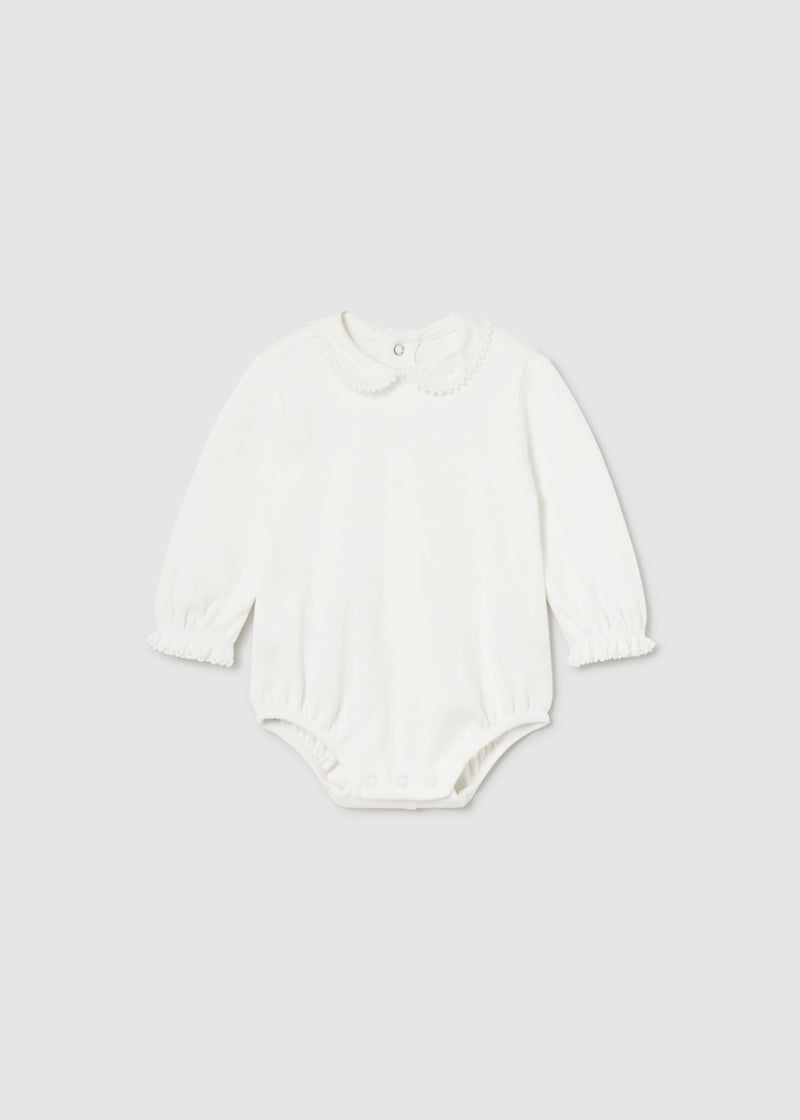 Baby Ruffle Collar Bodysuit