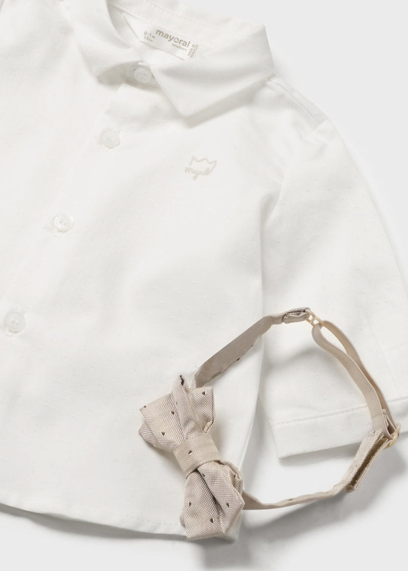 Baby Shirt with Bow-Tie