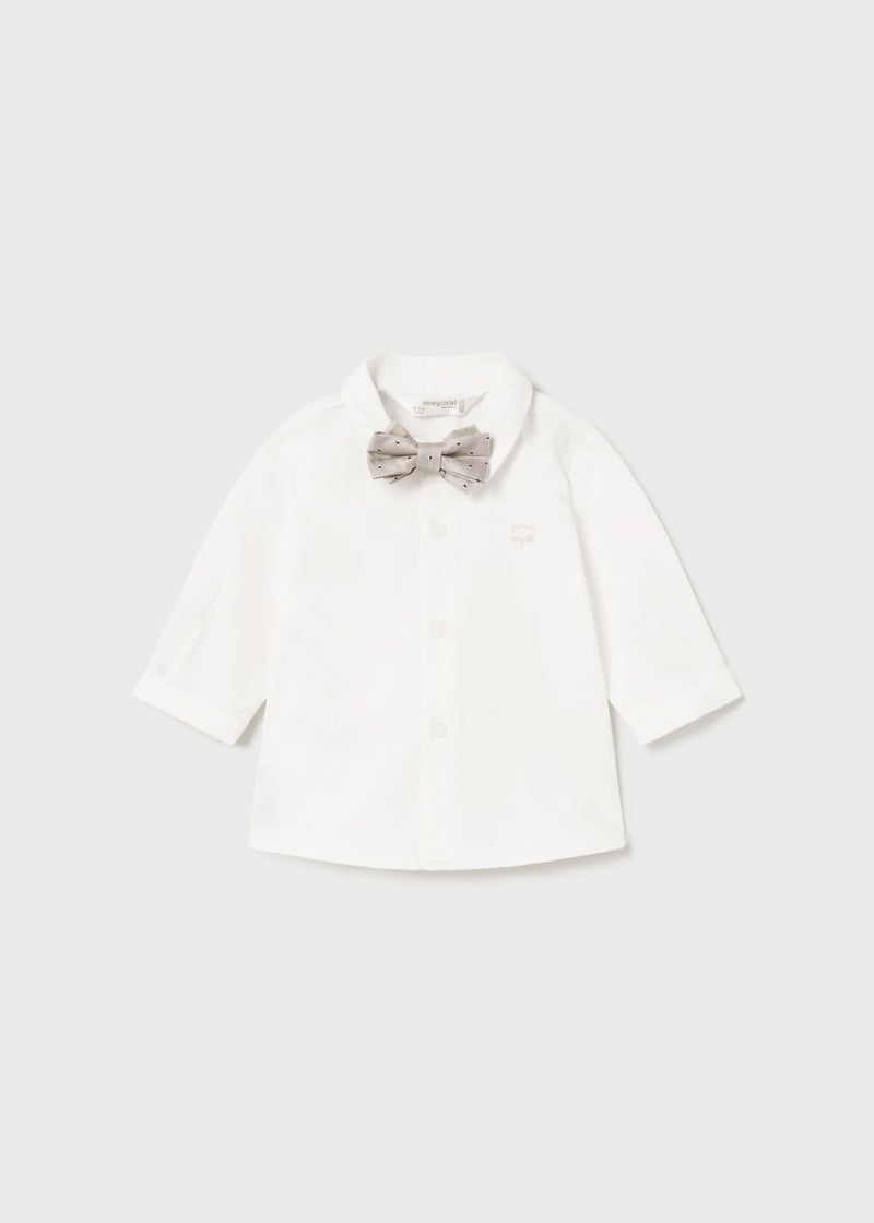 Baby Shirt with Bow-Tie