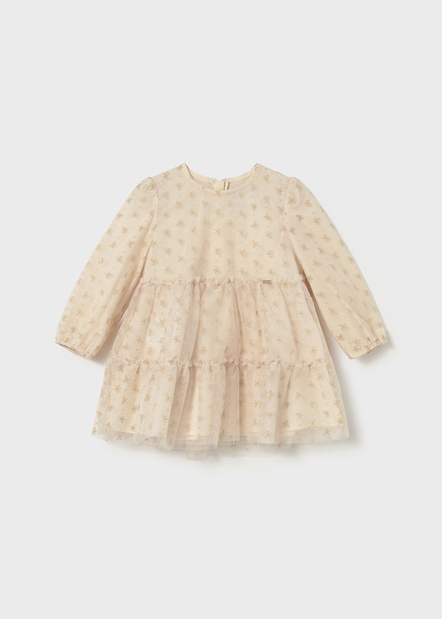 Baby + Toddler Tulle Dress - Almond Bows