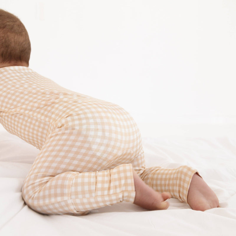 Bamboo Sleeper - Sandstone Gingham