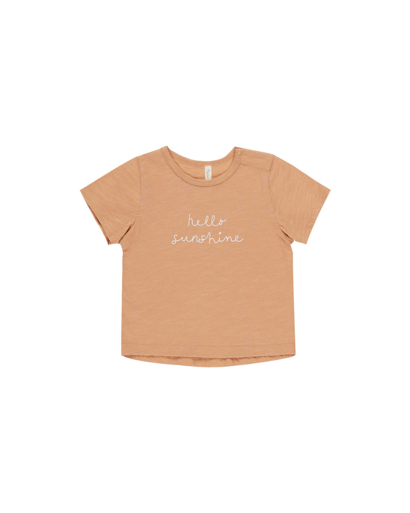 Basic Tee || Hello Sunshine