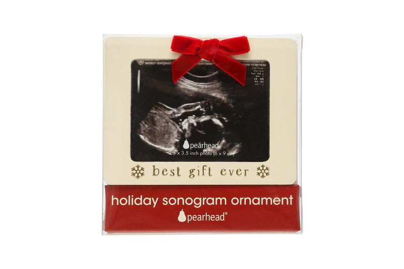 Best Gift Ever Baby Sonogram Christmas Ornament - Snowflake