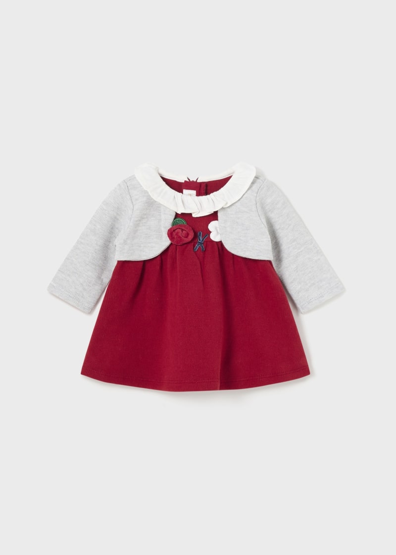 Better Cotton Baby Dress - Cherry