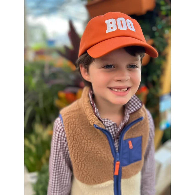 BOO Baseball Hat (Baby, Youth)