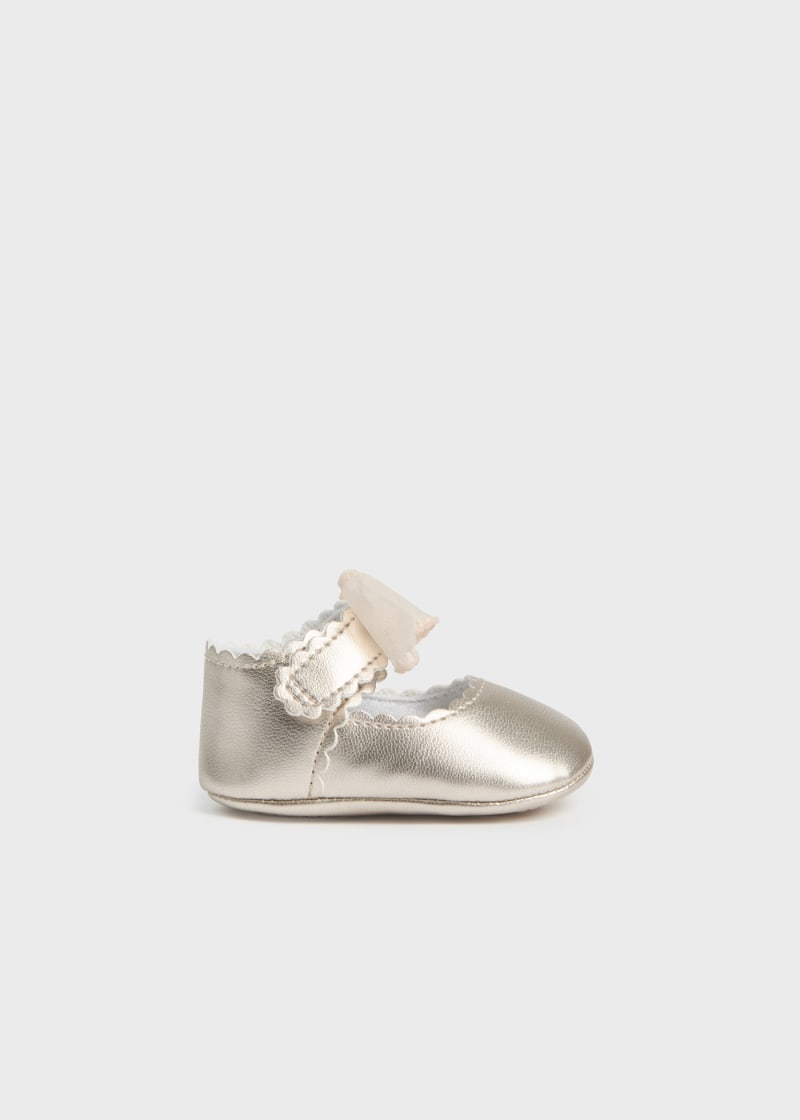 Bow Mary Jane Baby Shoes (9-11mo)