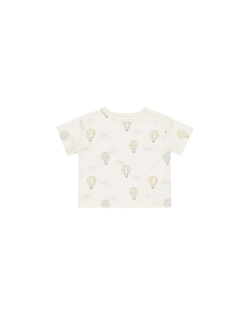 Boxy Tee || Hot Air Balloons