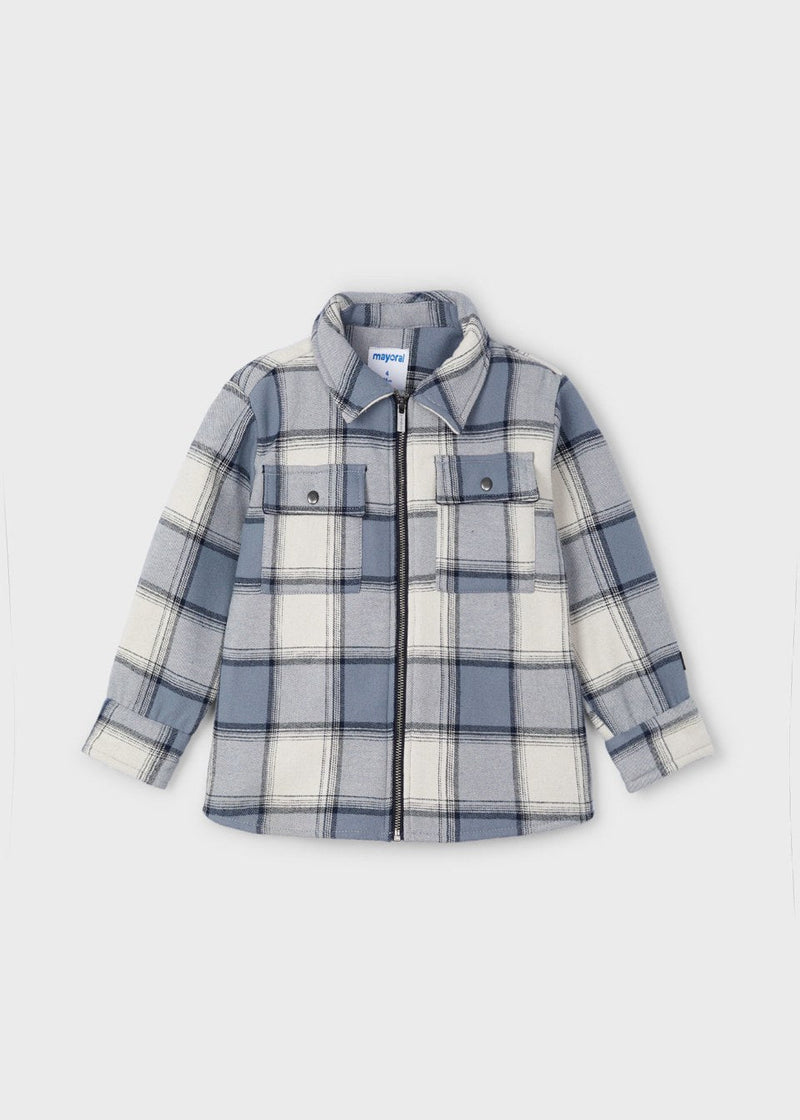 Boy Plaid Jacket