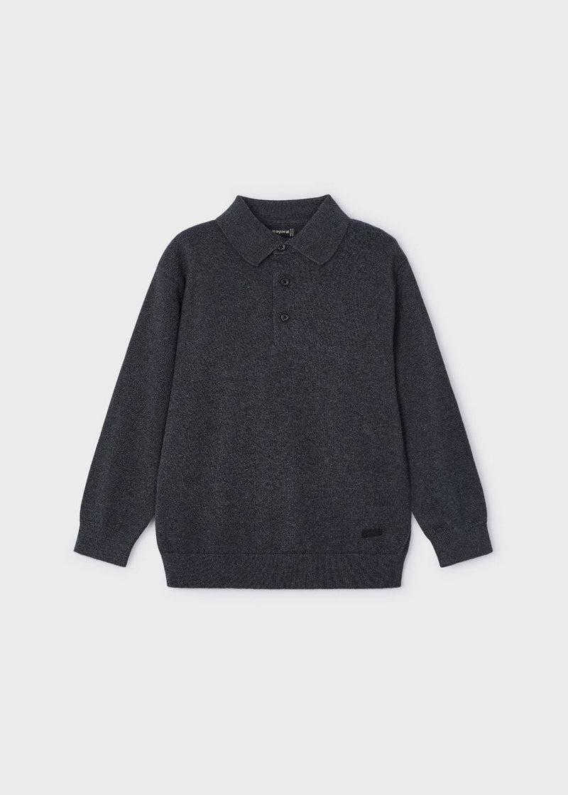 Boys Knit Polo Shirt